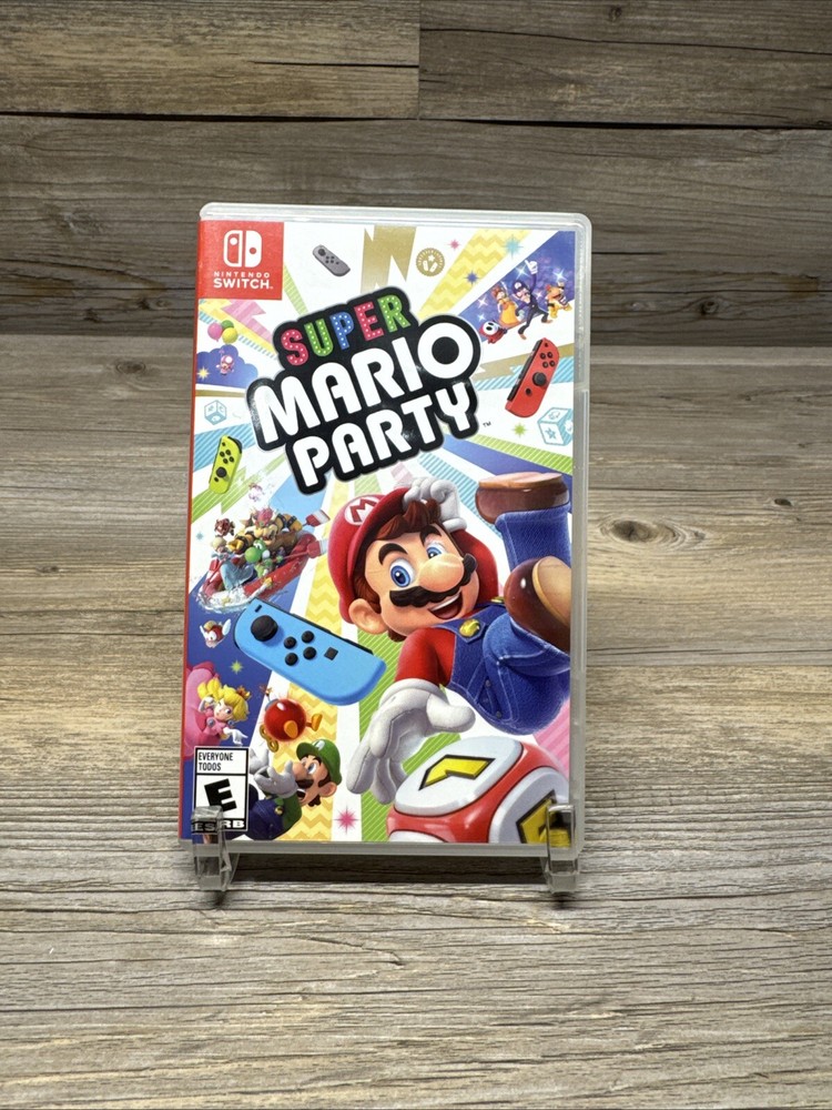 Nintendo Switch Super Mario Party Game Case Only
