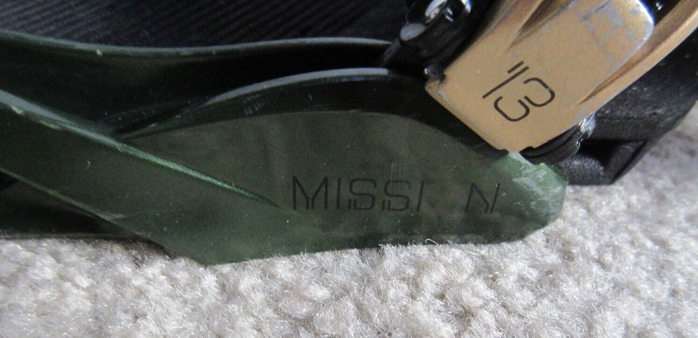Burton Mission Re:Flex Snowboard Bindings Size Small