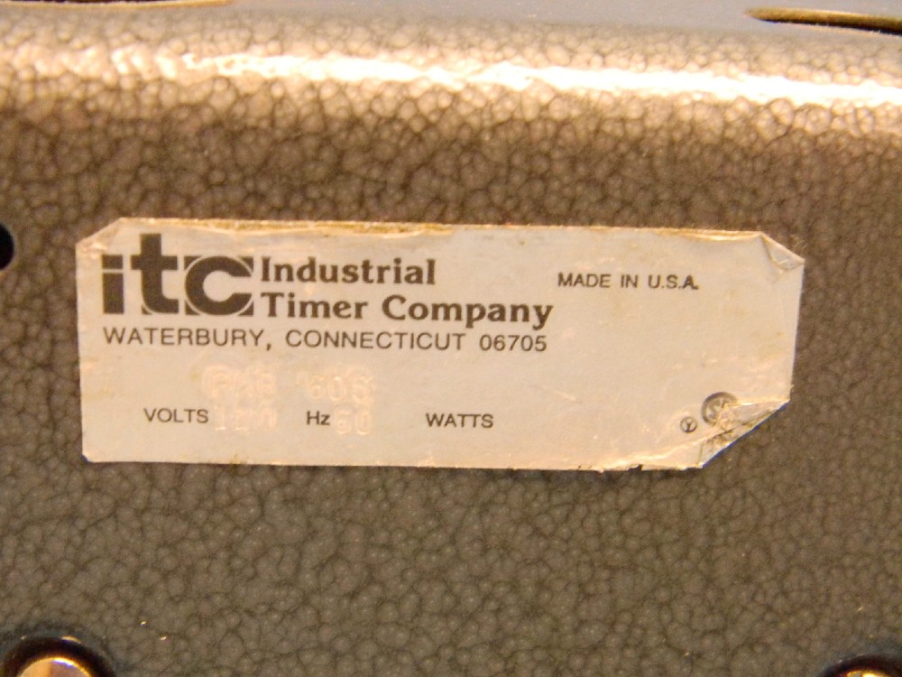 ITC Industrial Timer Company PAB-60S Industrial 60 Second Interval Timer