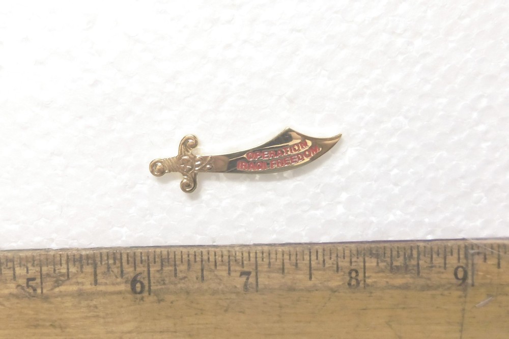 "Operation Iraqi Freedom" Pin