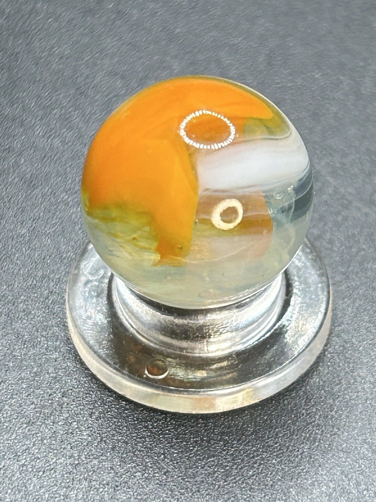 Vitro Agate “V” Patch Conqueror Marble 0.591”