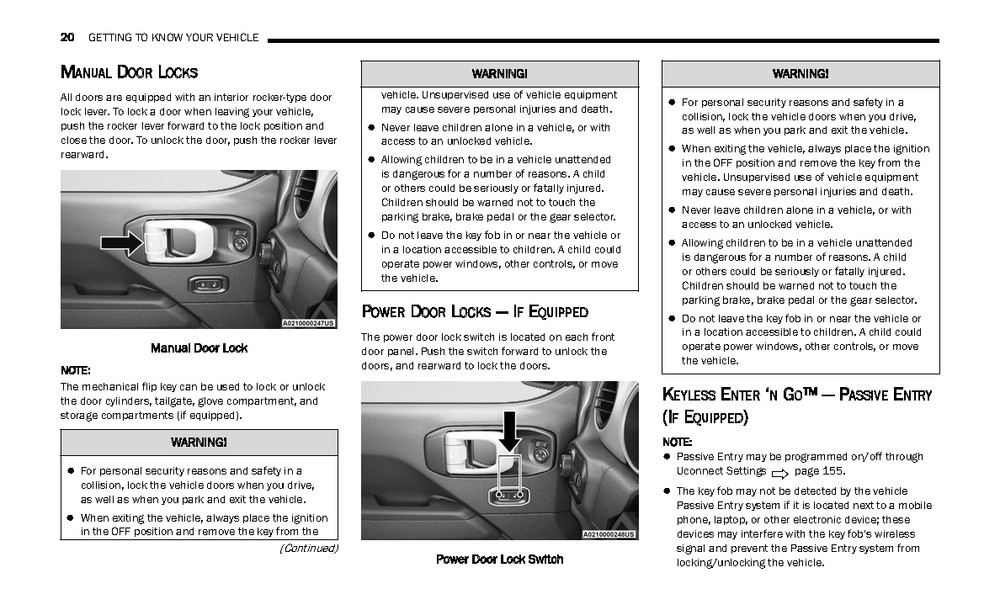 2025 Jeep Gladiator Owners Manual User Guide