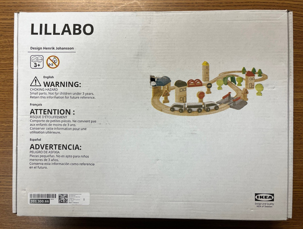 LILLABO Ikea Train Set 203.300.66