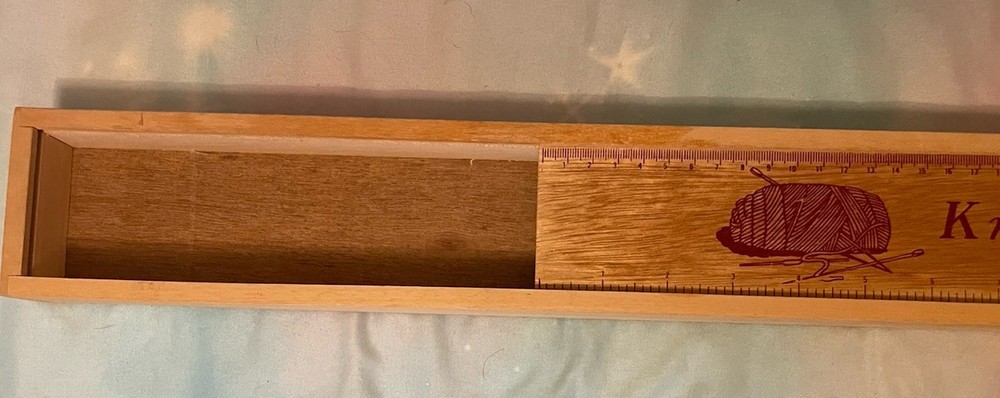 knitting needle storage case