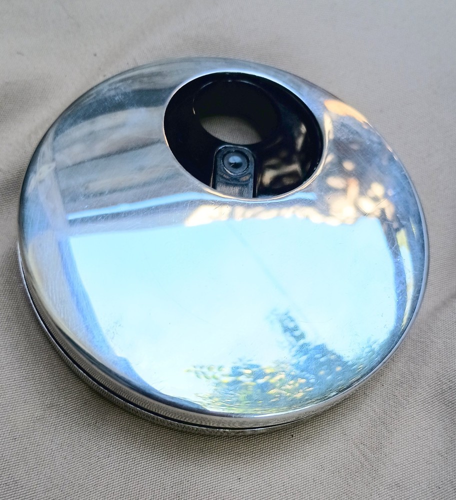 Kirk Stieff Sterling Silver Round Repousse Atomizer Perfume Bottle - Refillable