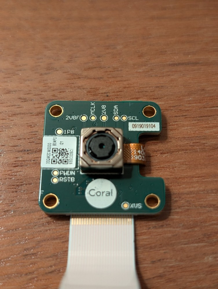 Google Coral Dev Board Mini + CA1 Camera Module AI Vision Kit