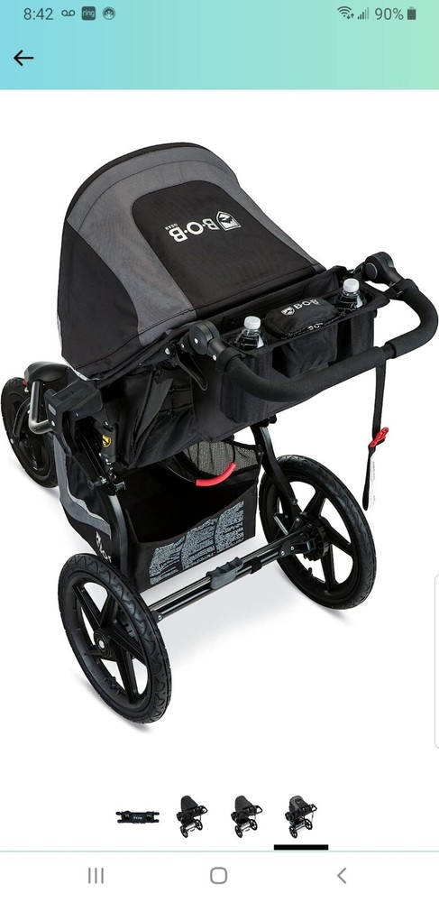 Bob Handlebar Console For Single Strollers, NEWEST VERSION! - Open Box