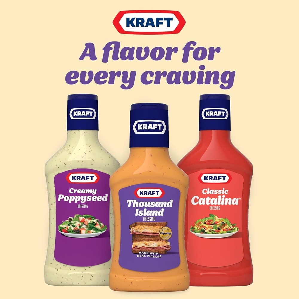 •*.Kraft Dressing 🥗 Thousand Island 🥪 8 oz•.*