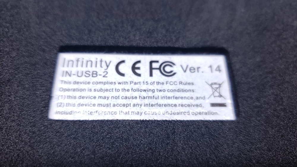 Infinity IN-USB-2 USB Digital Foot Control #99