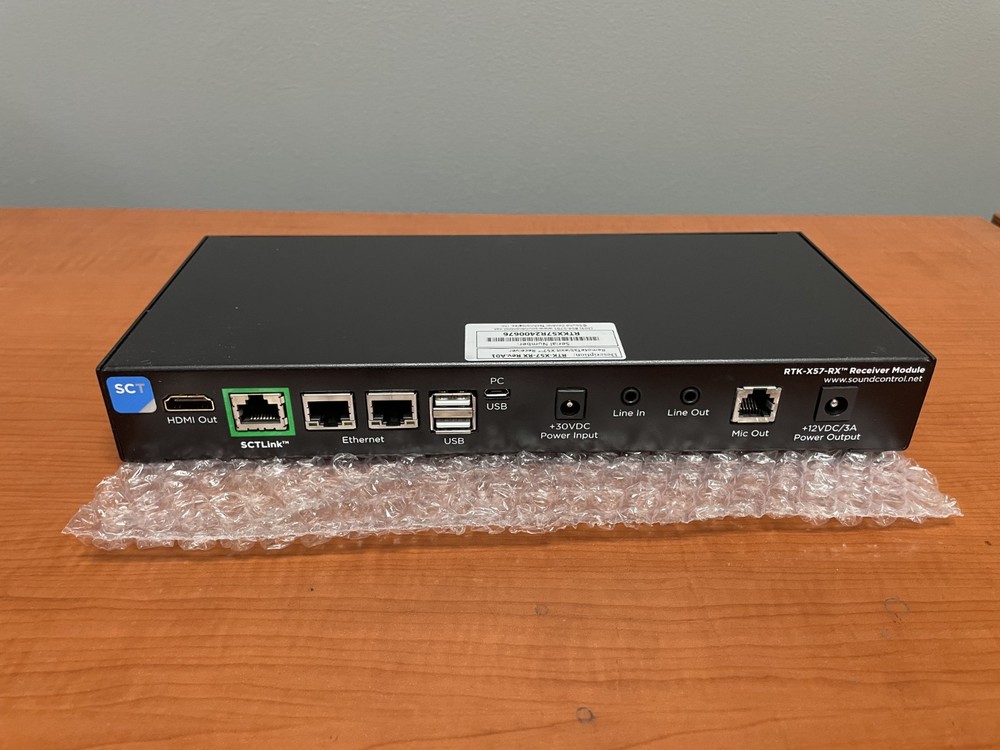 Sound Control Technologies RTK-X57 TX & RX System - Poly Studio Remote Table Kit