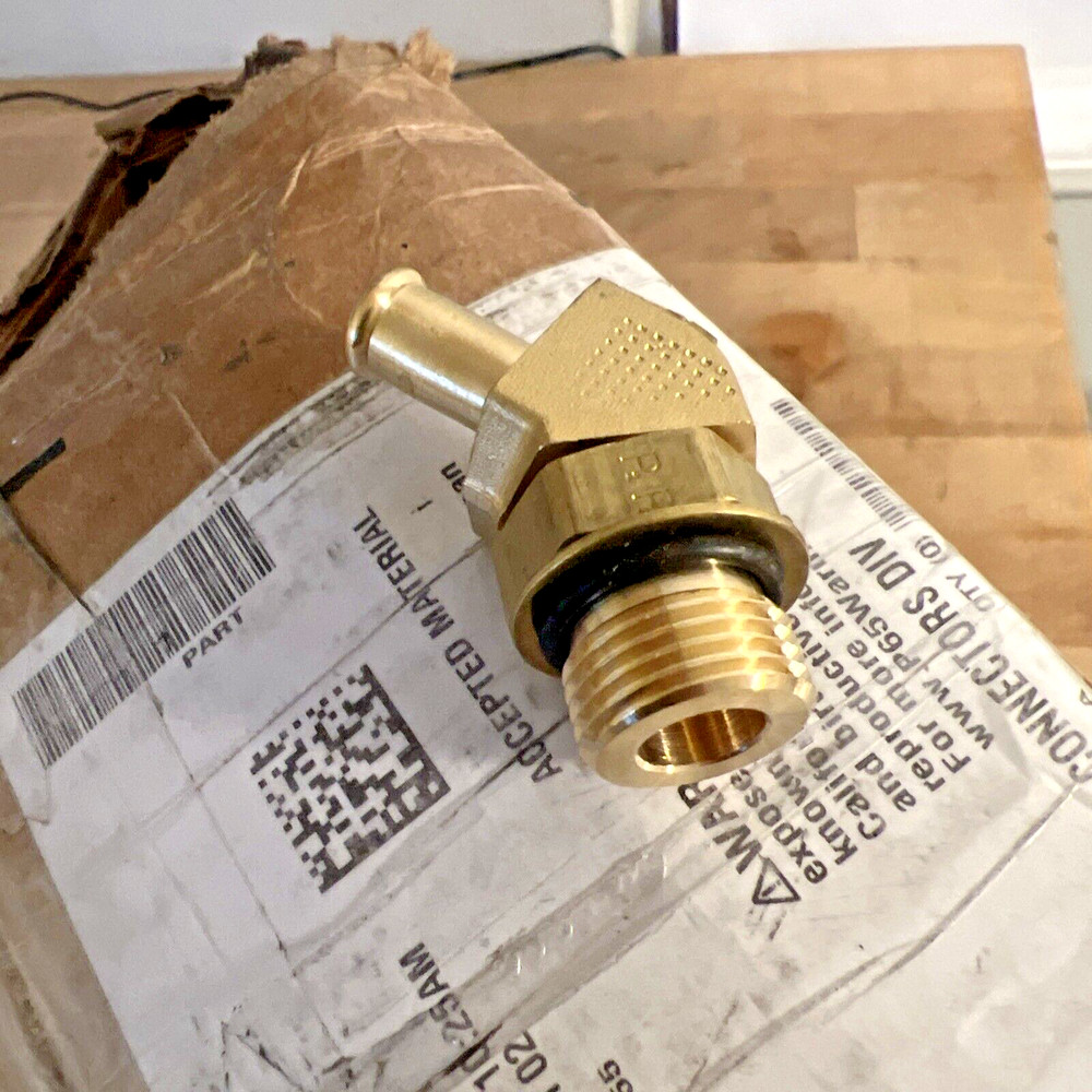 Parker Fluid System DIV Connector Parker Fitting 10 PACK