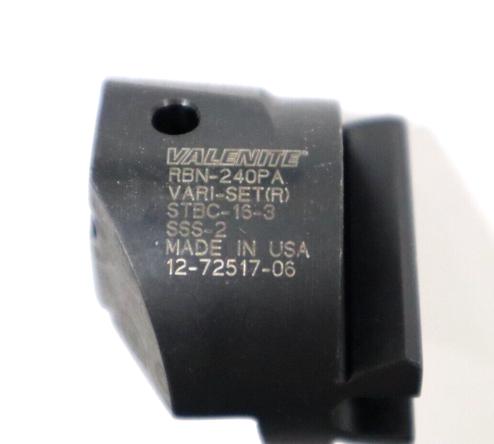 VALENITE, VARI-SET, #RBN-240PA HEAD C672