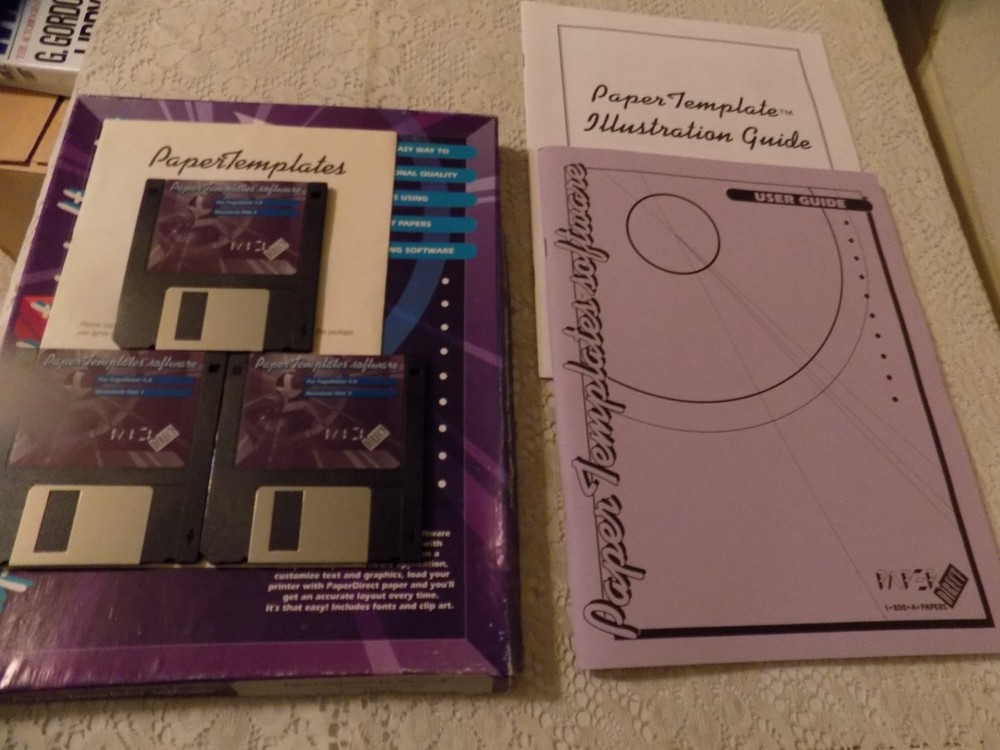 Paper Templates Software For Macintosh 4.0 Or Higher, 1993