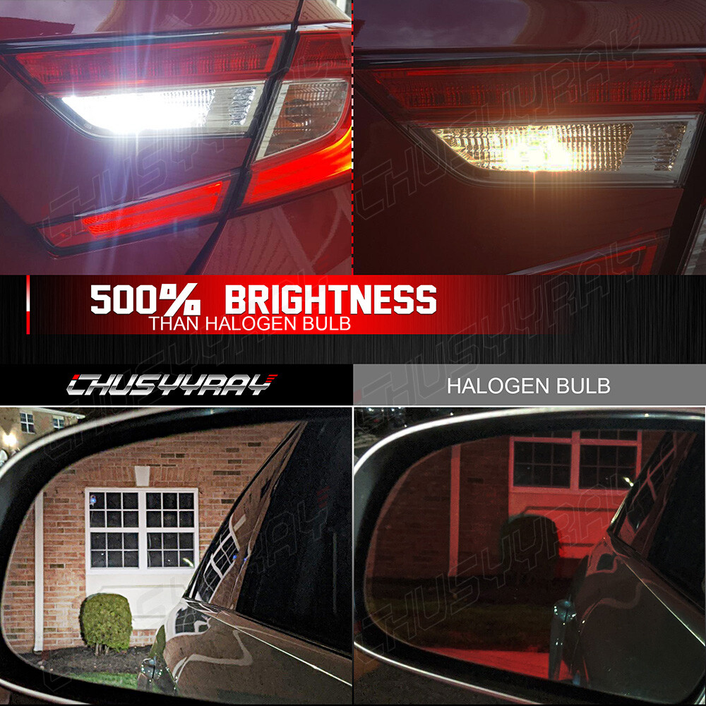 Error Free White 921 LED Reverse Backup Light Bulbs For 2007-2013 BMW X5 E70