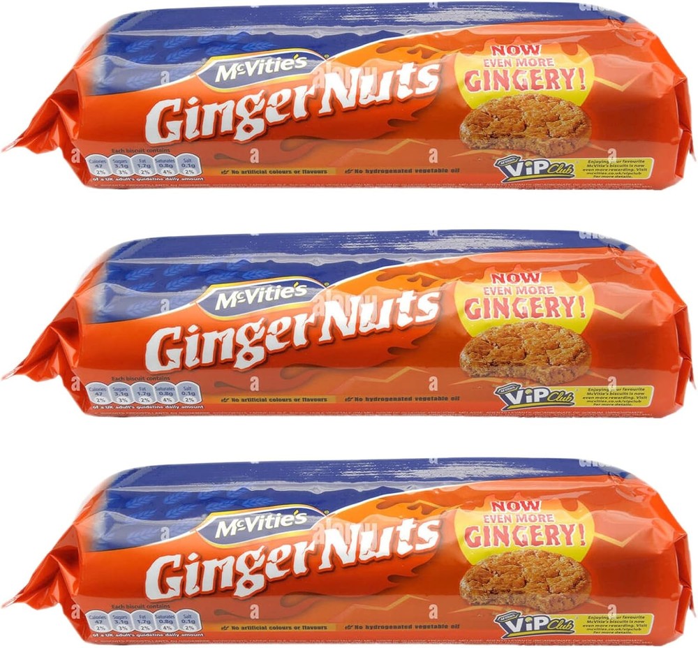 McVitie's Ginr Nut |Paed For