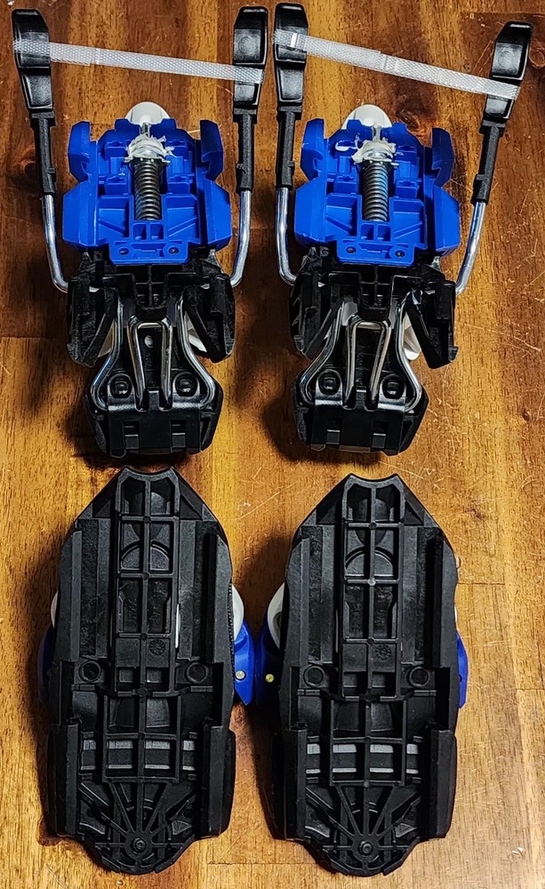 MARKER K2 Blue Ski Bindings ~ READ DESCRIPTION FOR COMPATIBILITY ~ NWOB