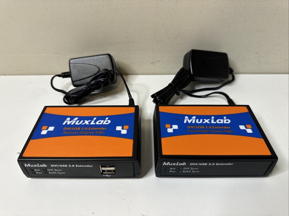 Muxlab 500391 DVI / USB2.0 HDBaseT Extender Kit (Source & Display)