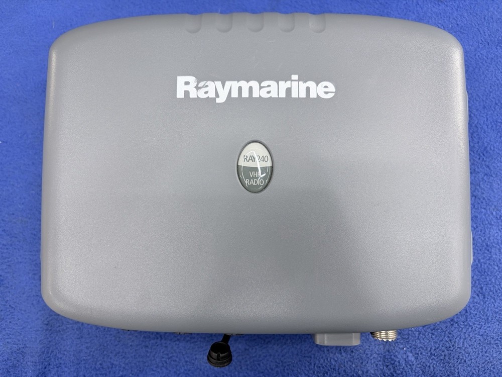Raymarine Ray240 VHF Black Box Processor Module ONLY, Tested, Clear MMSI