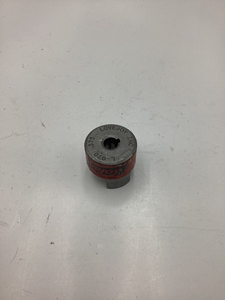 (QTY 7) Lovejoy L-070 .375 Half Coupling Smooth 3/8" Bore Replacement