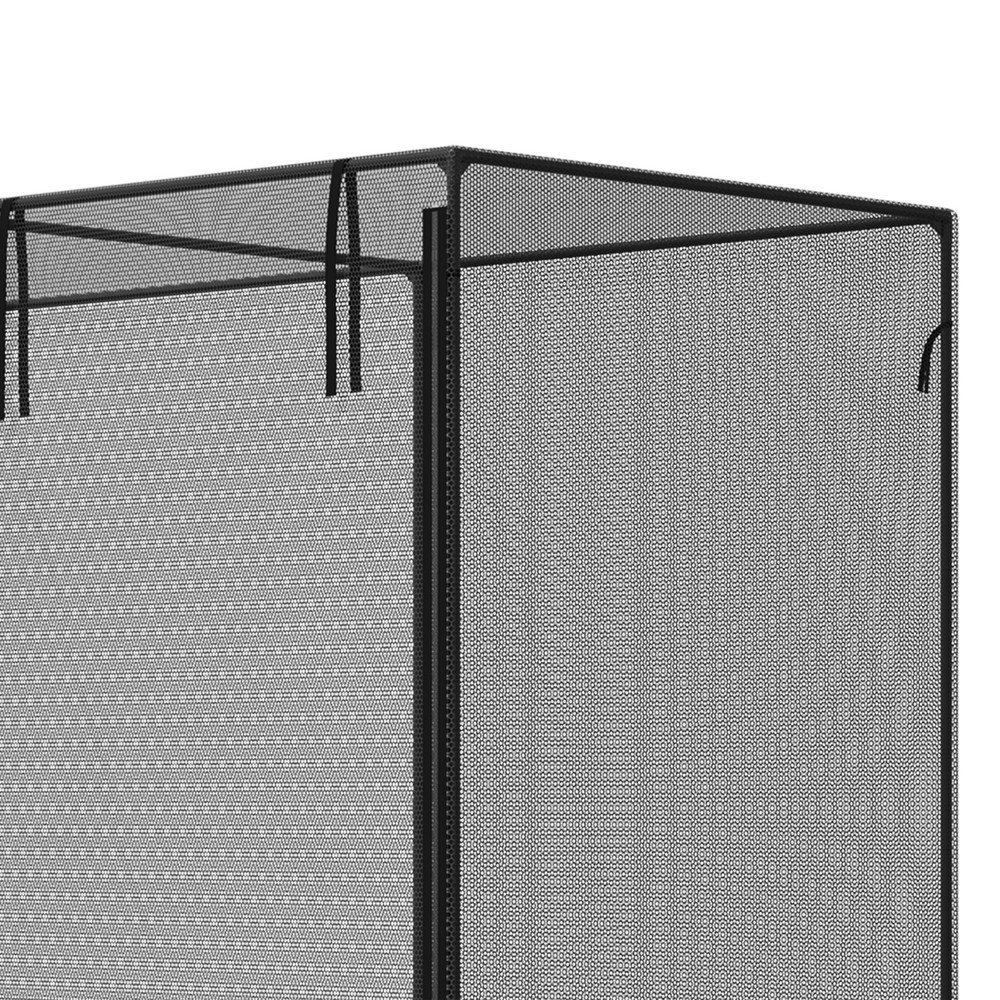 6 x 3ft Crop Cage Black
