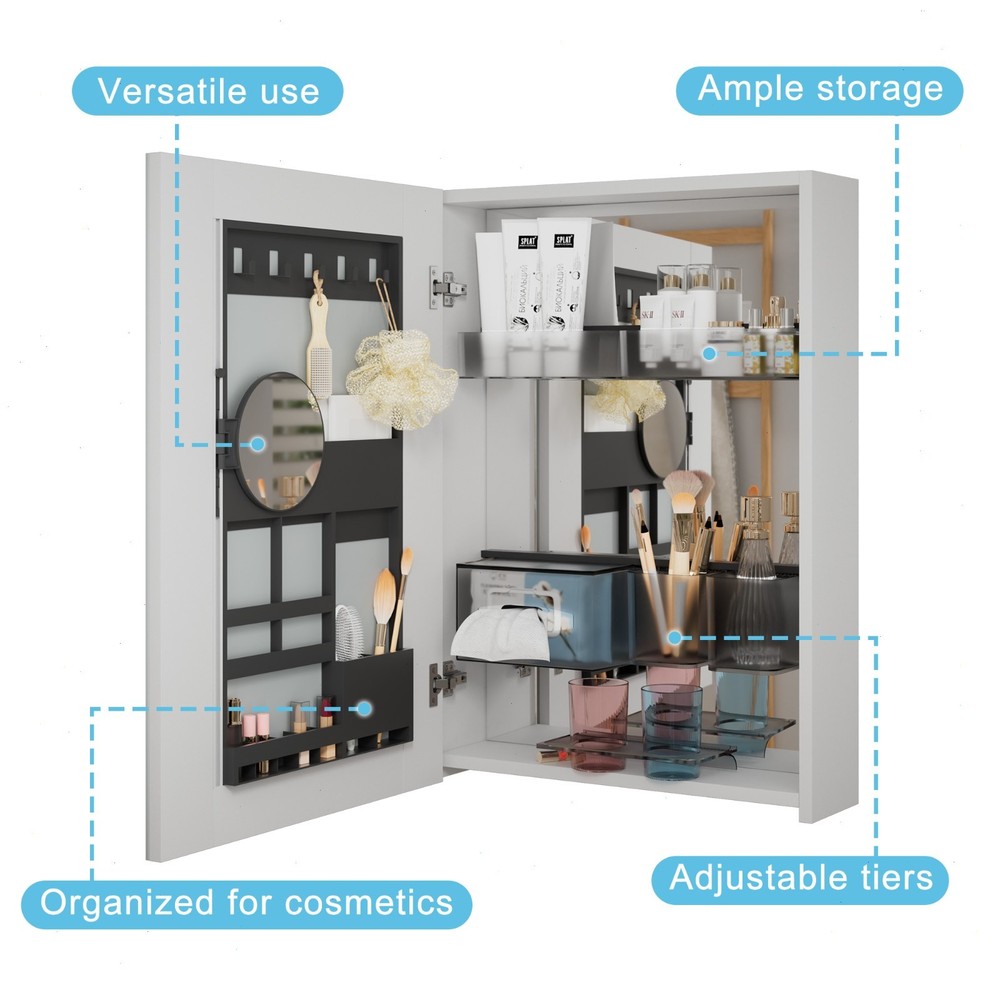 20" Wall Mounted Medicine Cabinet