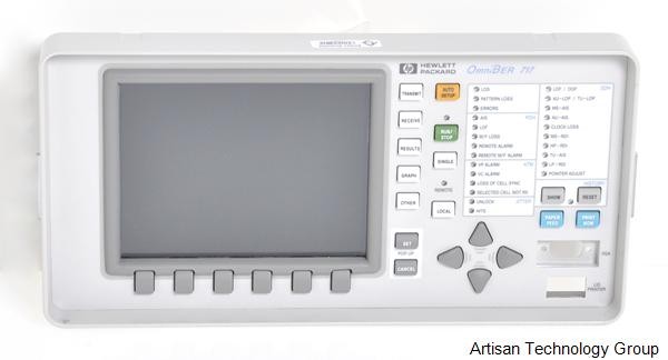 HP 37717C OmniBER 717 Front Panel Display