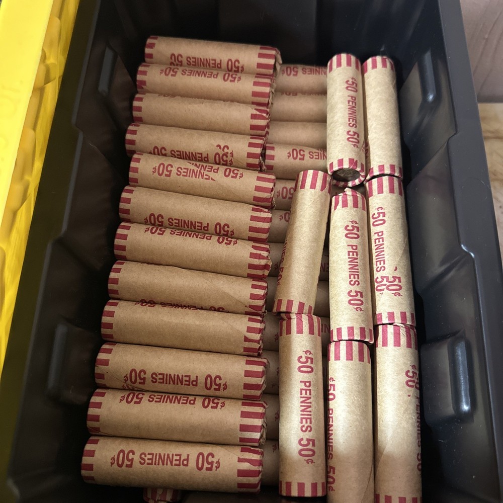 wheat penny rolls 1909-1958 Unsearched