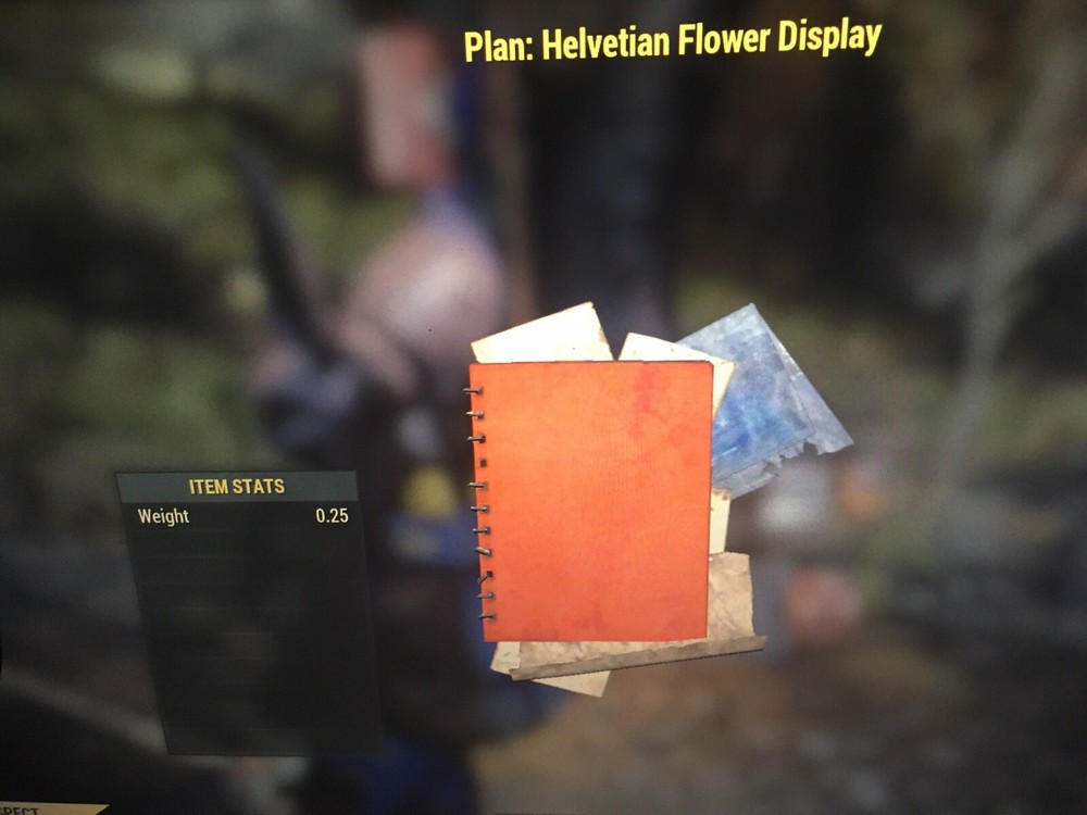 (Xbox) Helvetian Flower Display Plan