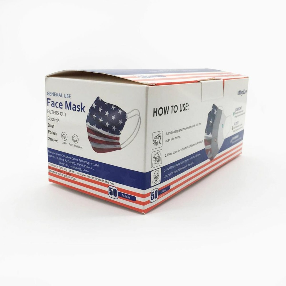 MagiCare Face Mask Flag 1pc