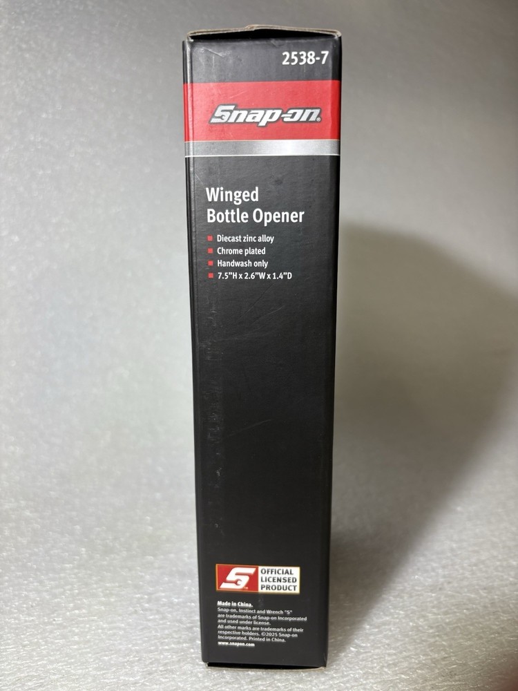 Snap on Tools Cork Screw Winged Bottle Opener
