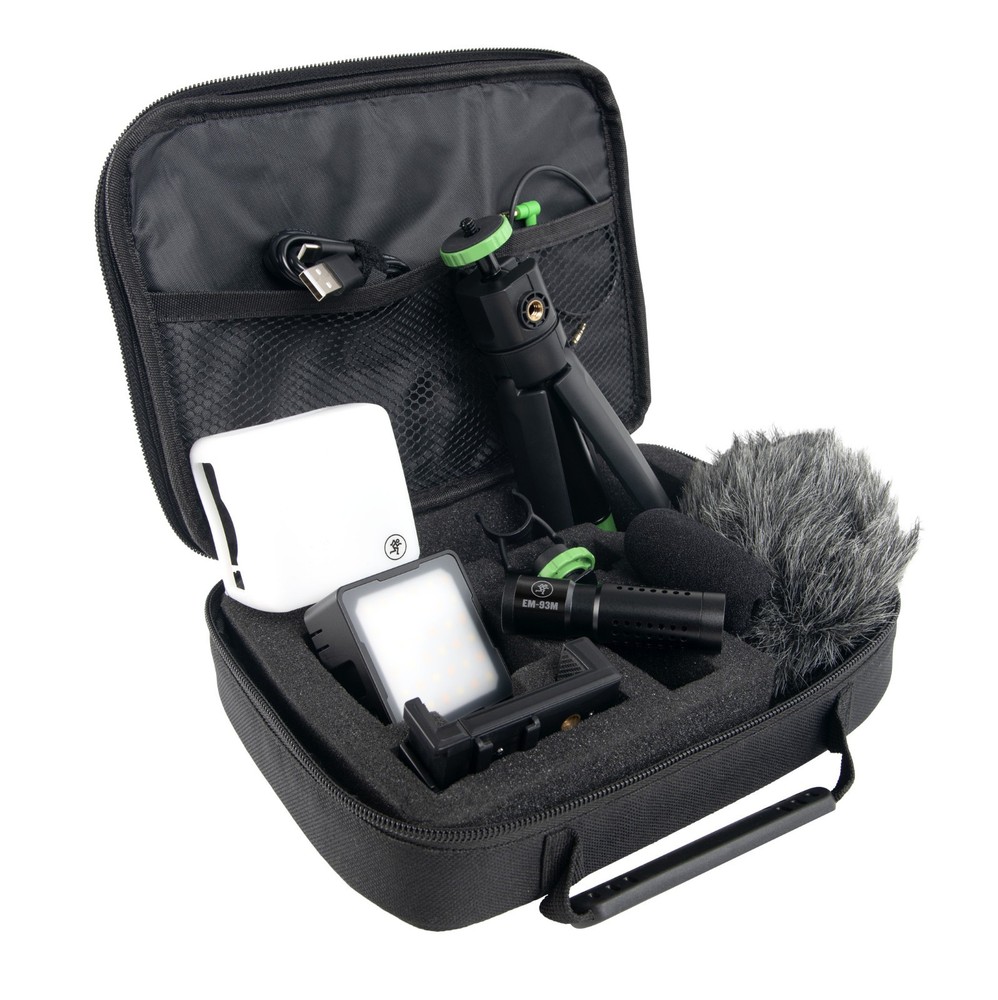 Mackie Complete Vlogger Kit with Dagger Microphone Mobile Influencer Creator Kit