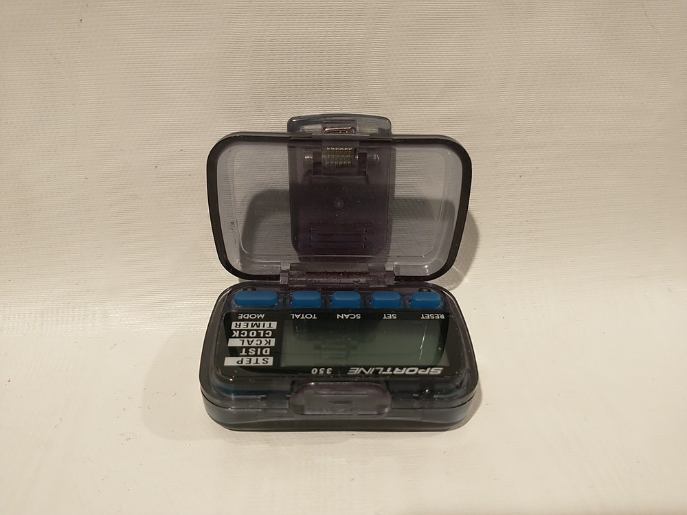 Sportline Model 350 Step Count Pedometer ( Needs New Battery)