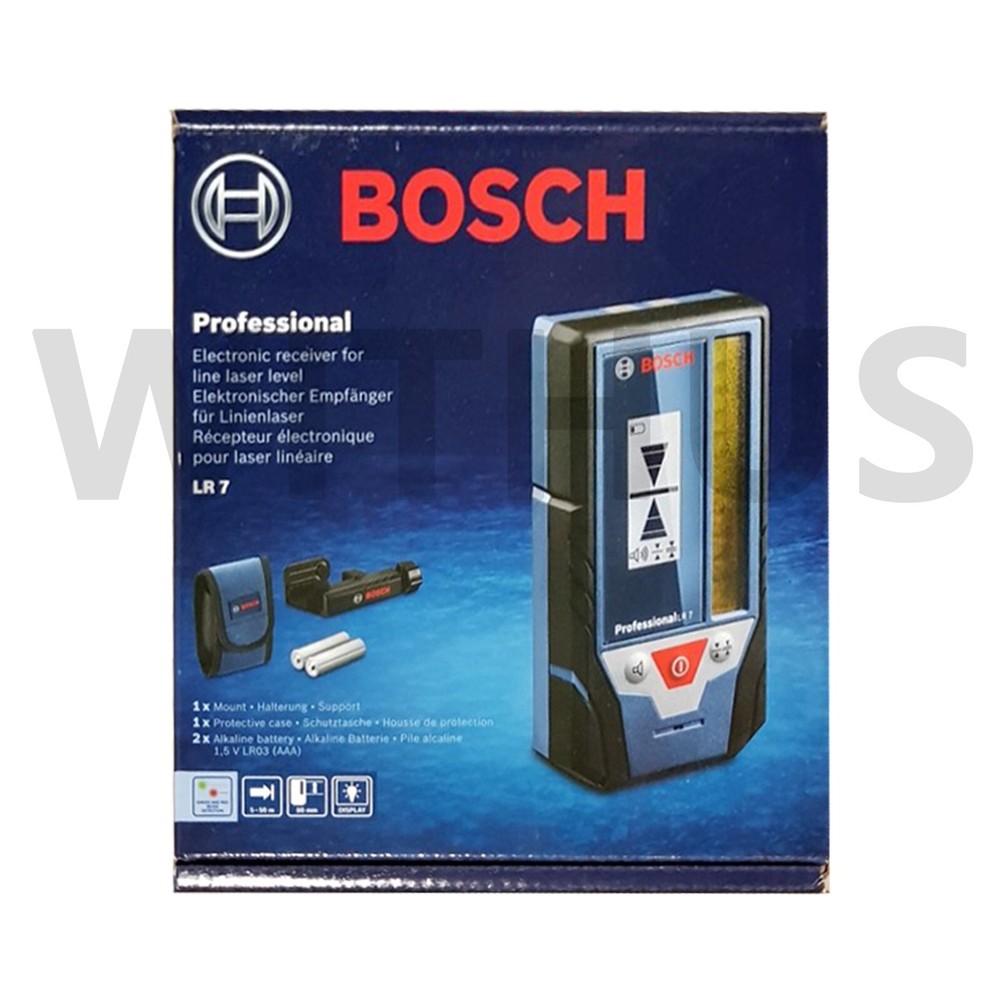 Bosch LR 7 Professional Line Laser Receiver - Tracking