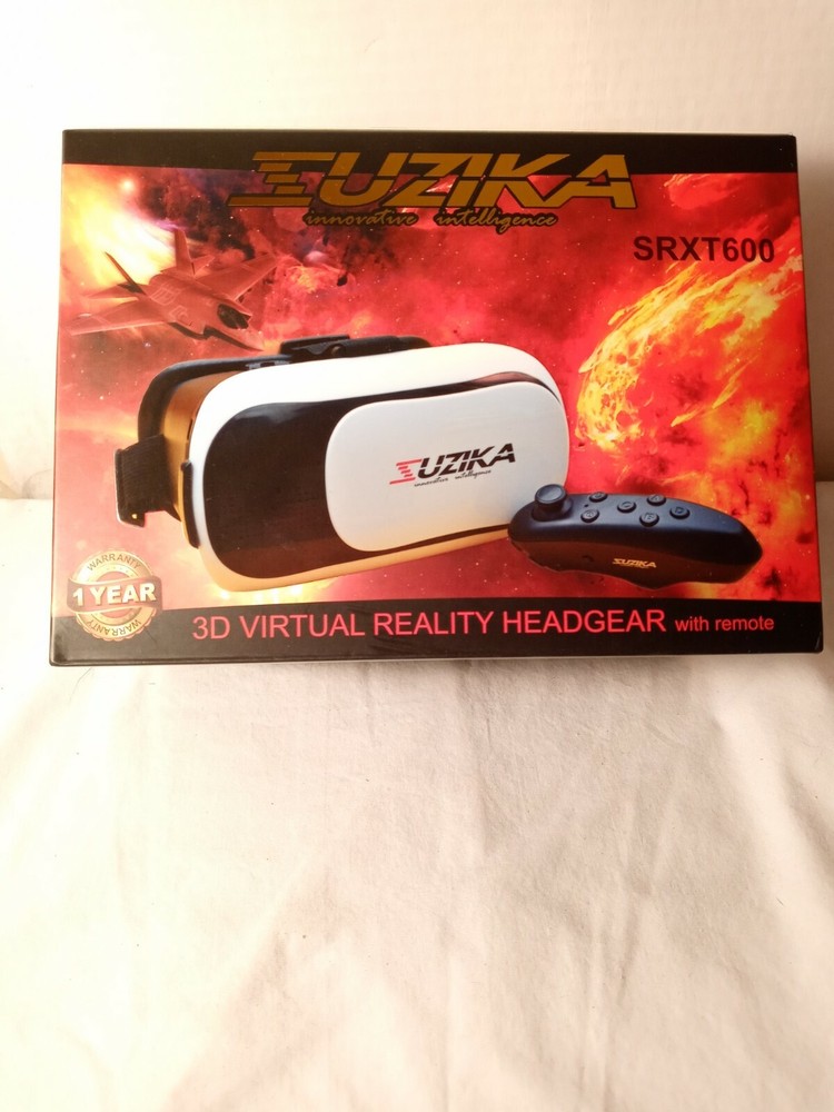 Zuzika 3D Virtual Reality Headgear With Remote