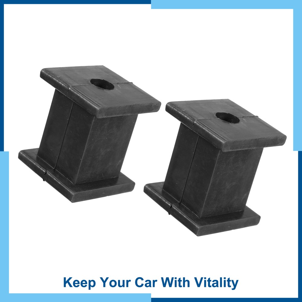 Universal Pack (2) 1 Hole 10mm Muffler Exhaust Hanger Bushing Rubber Mount Kit