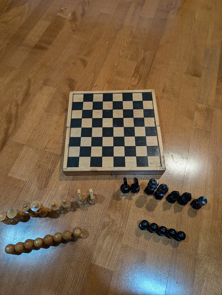 Soviet USSR chess, 11,5"×11,5"