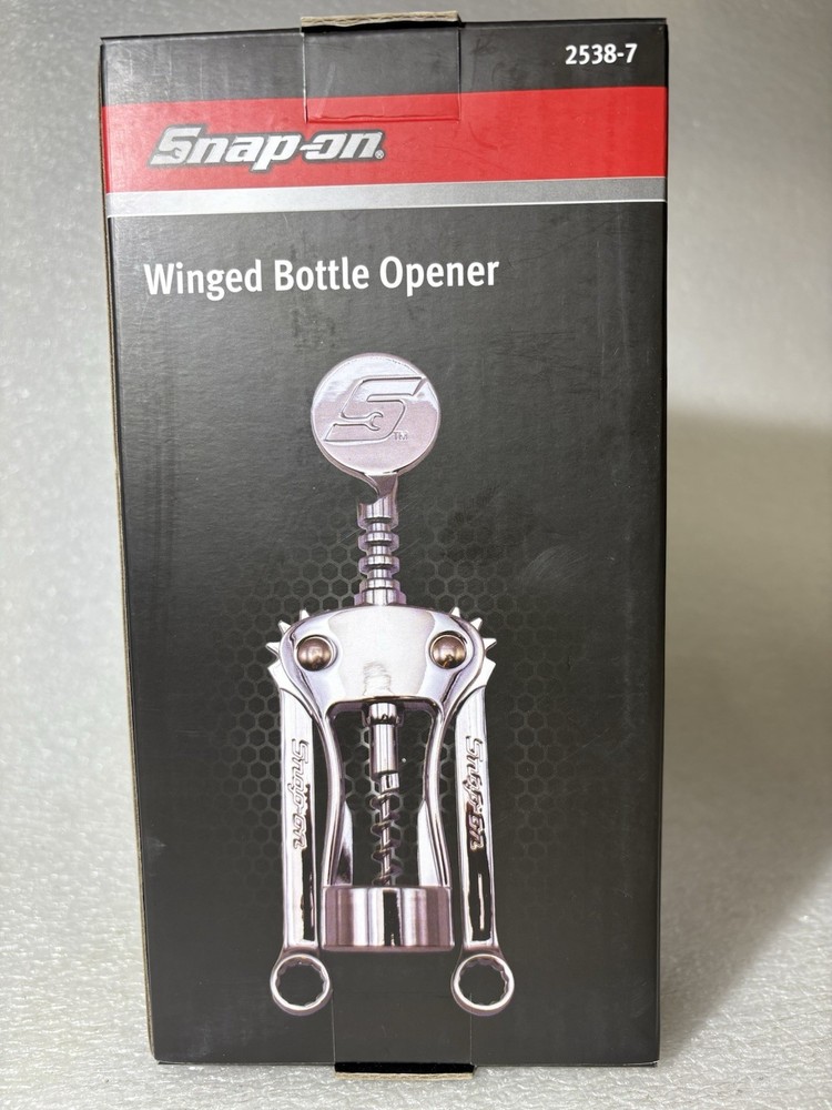 Snap on Tools Cork Screw Winged Bottle Opener