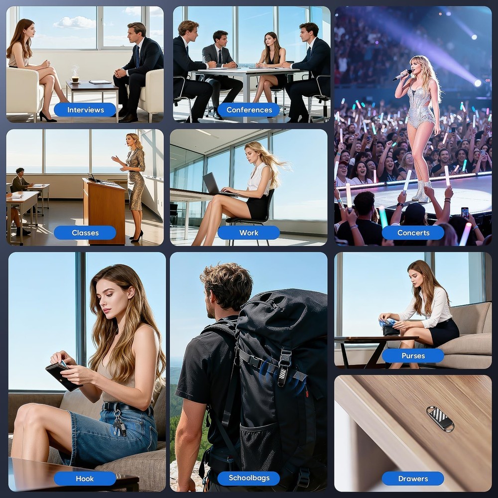 72GB Voice Activated Recorder - Tallkcoder Recording Device with AI-Intellige...