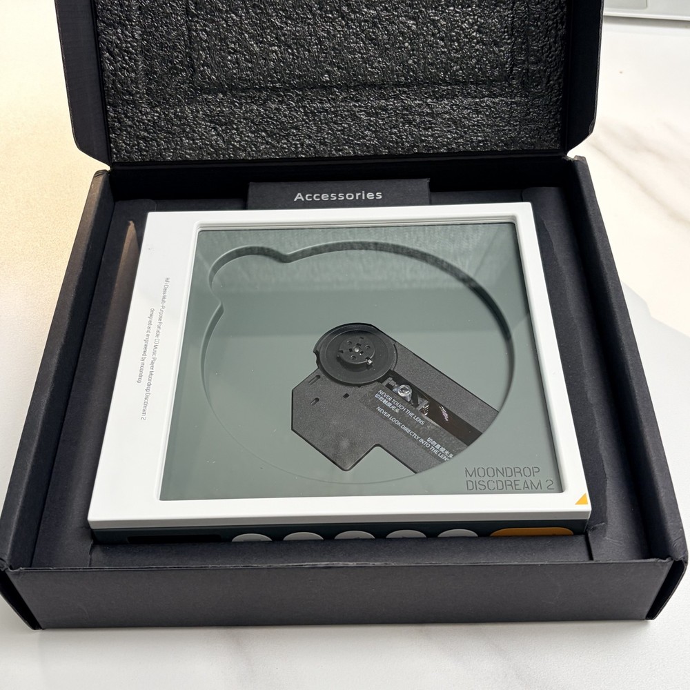 MOONDROP DISCDREAM 2 Portable CD Player USB Desktop Sound Card Function Optical