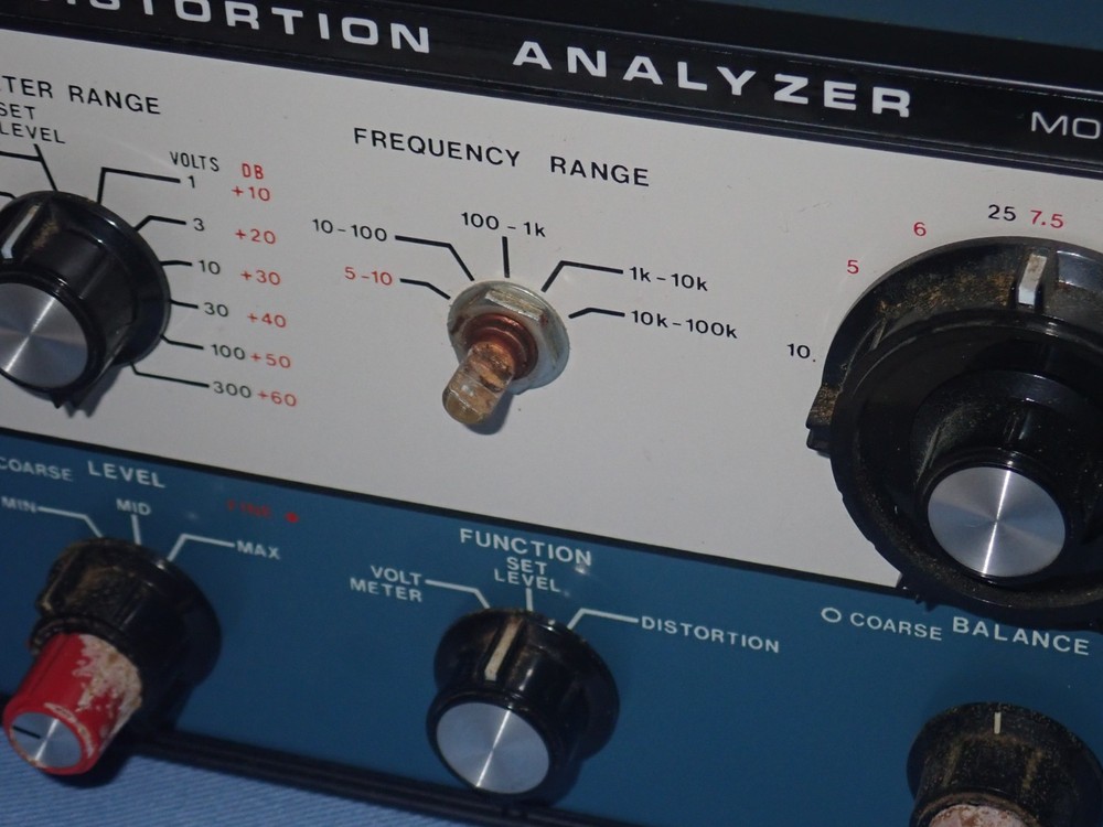 Heathkit IM-5258 Harmonic Distortion Analyzer w/ Manual