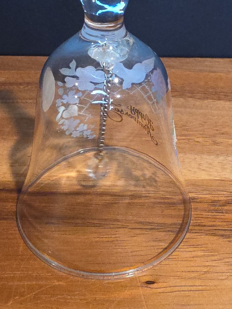 Fenton Anniversary Hand Painted Bell