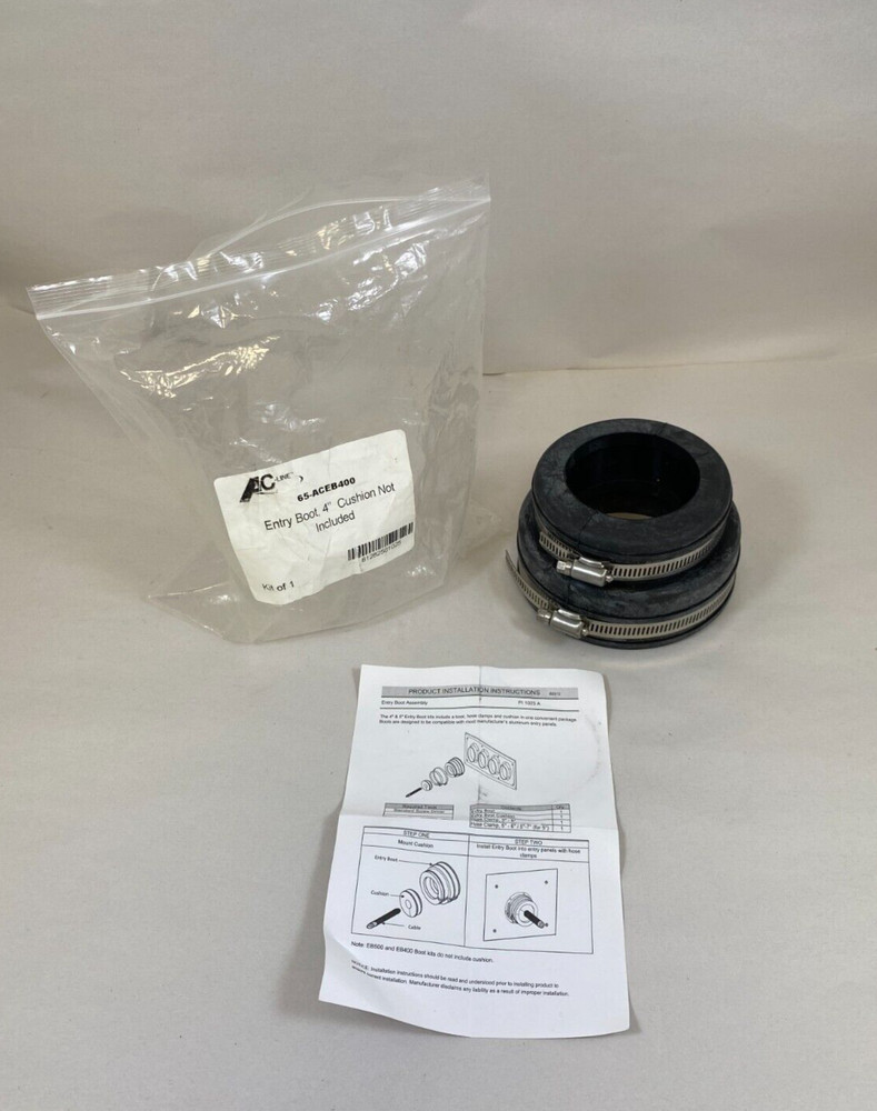 AC-LINE 65-ACEB400 4" CABLE ENTRY BOOT NEW