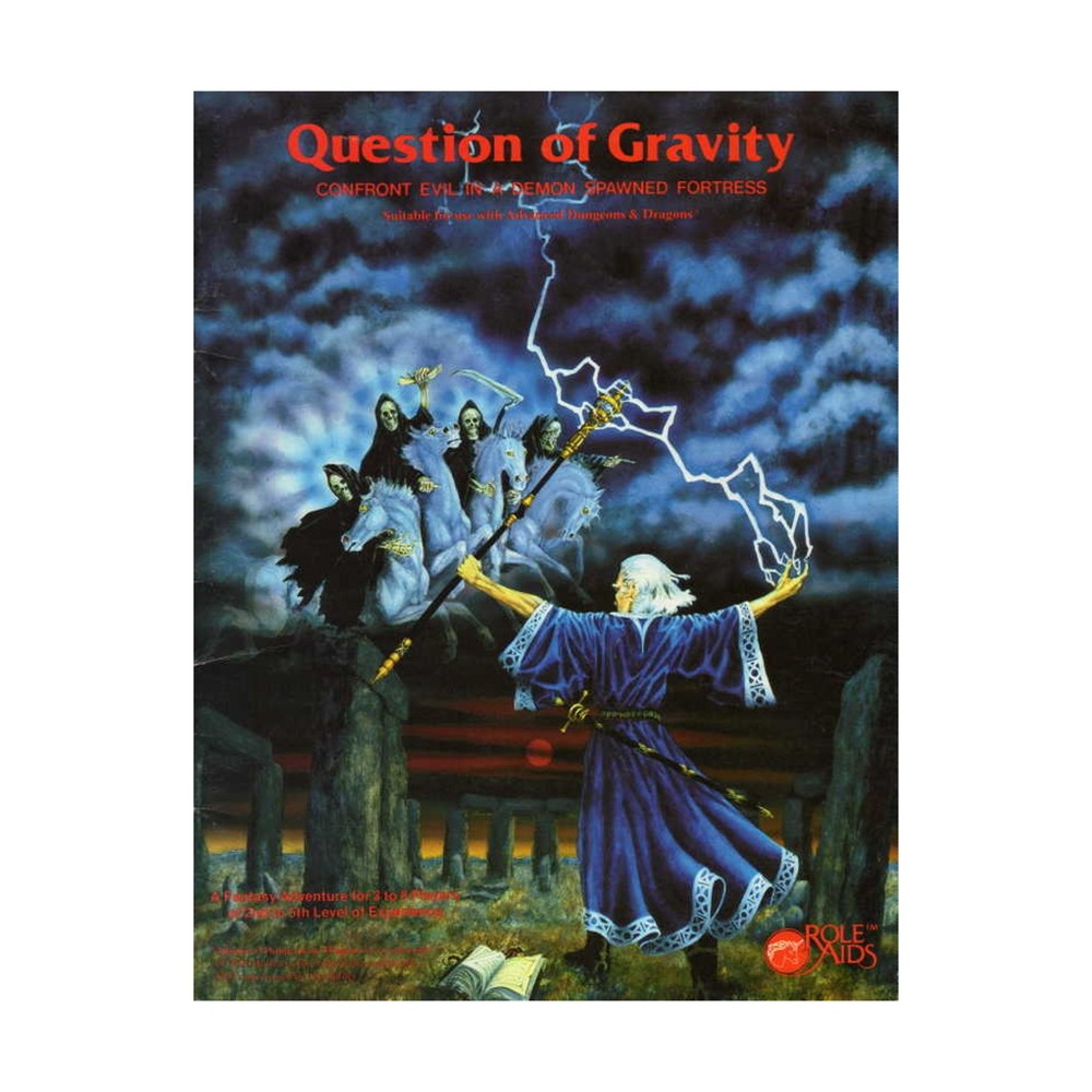 Mayfair Roleaids Question of Gravity, A VG