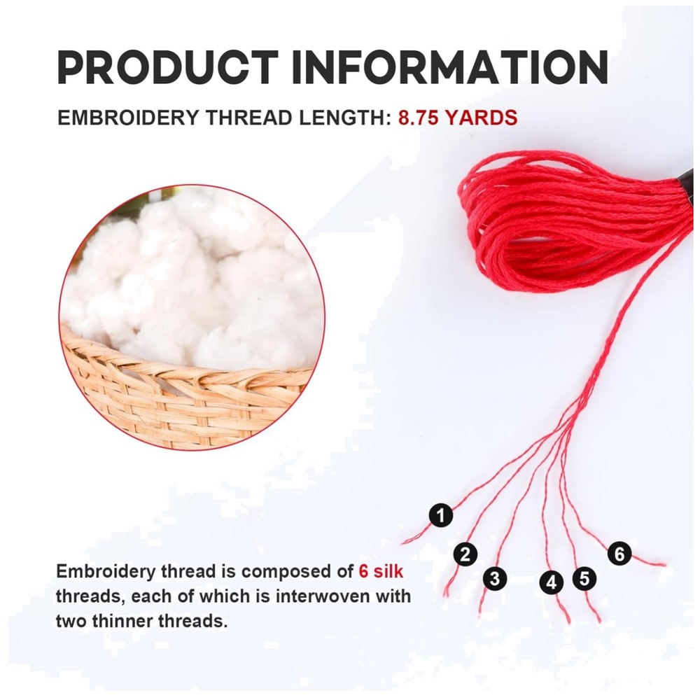 Comprehensive Sewing Thread Collection - 360 Colors