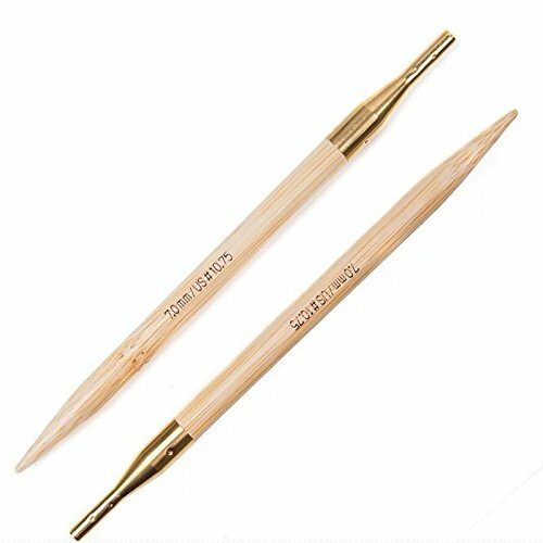 addi Click Bamboo Gold Edition * Extended Set * Interchangeable Knitting Needles