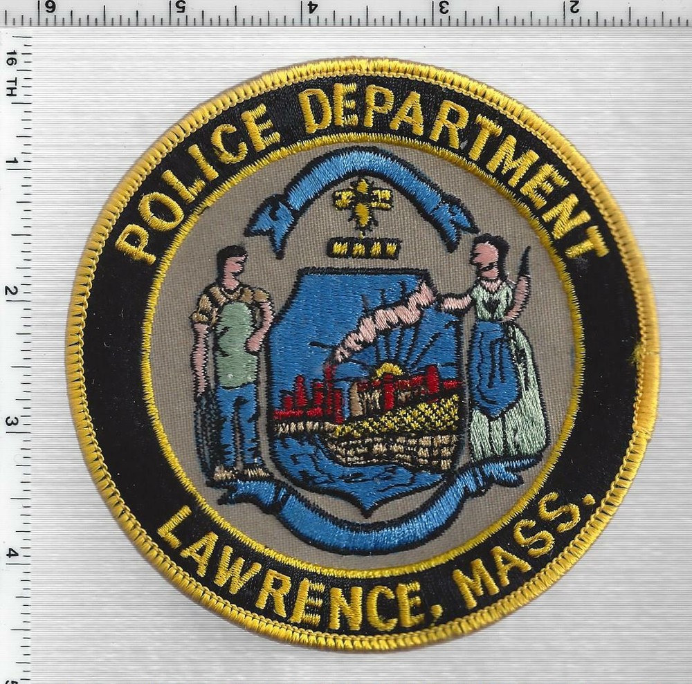 Lawrence Police (Massachusetts) 3rd Issue Shoulder Patch