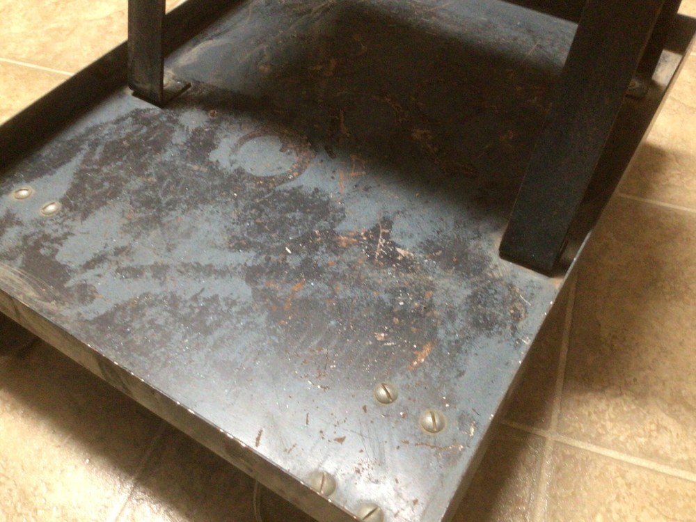 Vintage Journeyman Roller Seat Sit Down Creeper W/Roll-Over Roller Wheels 932A