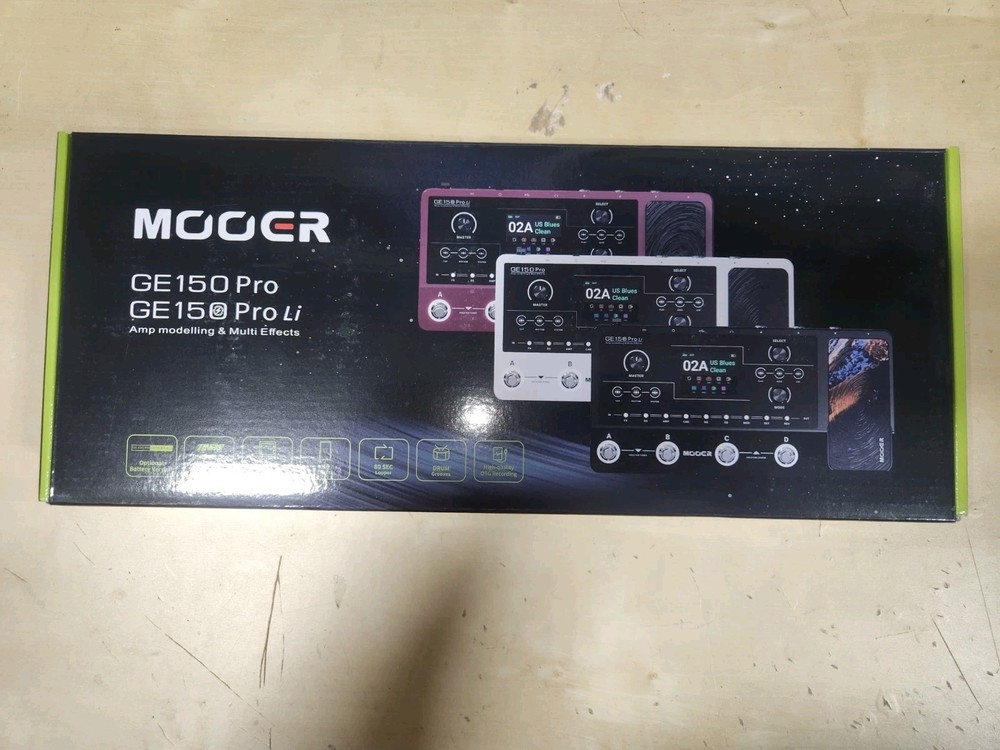 Mooer GE150 Pro - Amp modelling & multi effects
