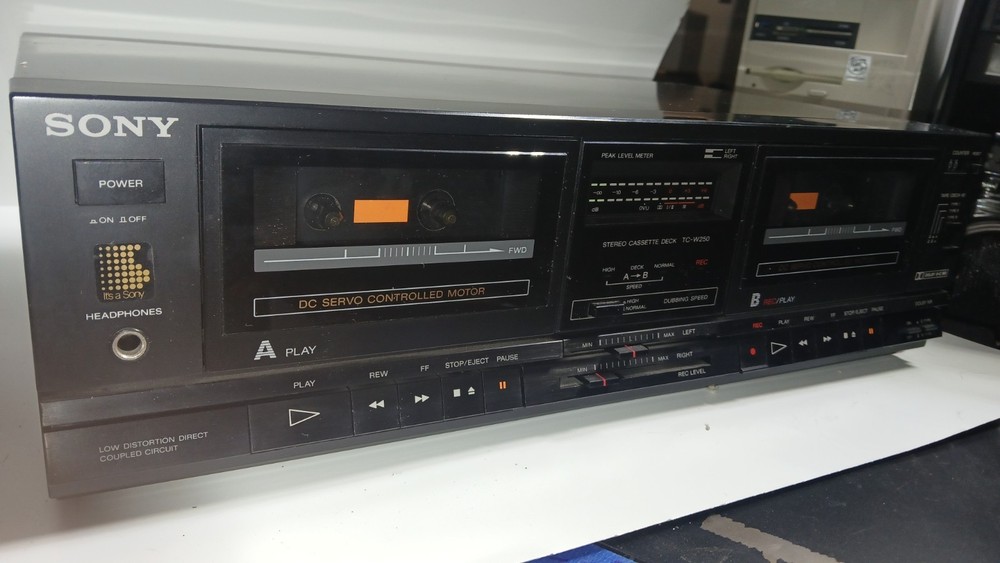 Sony Tc W250 Stereo Cassette Player