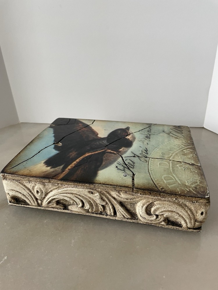 Sid Dickens Memory Block T-118 Bird In Flight RARE Retired Tile